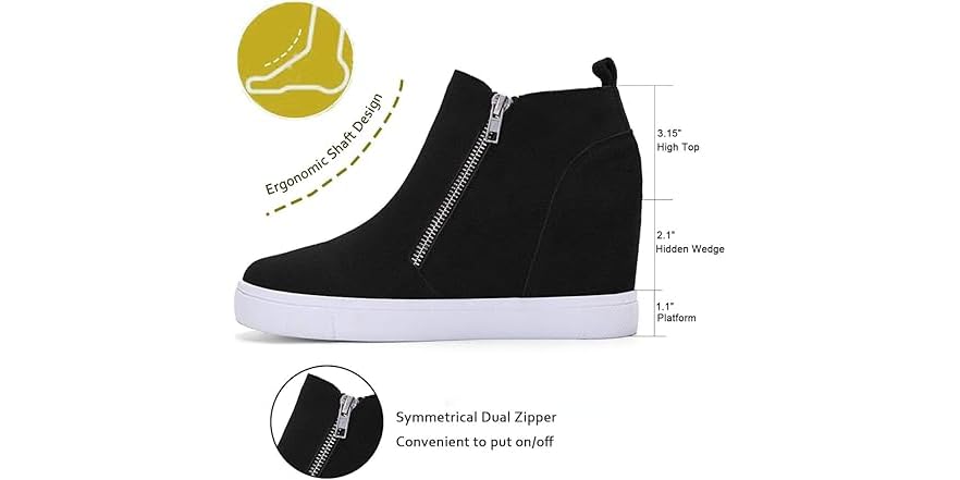 athlefit wedge sneakers