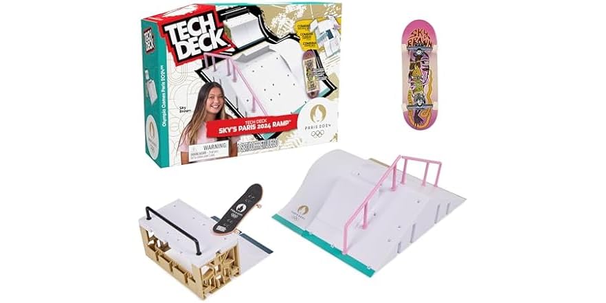 Tech Deck, Aurelien Giraud’s Olympic Paris 2024 Ramp