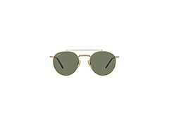 Ray-Ban Unisex RB8237 Round II Titanium Round Sunglasses