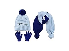 SWAK Girls Knit Hat Scarf And Gloves