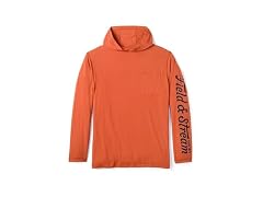 Field & Stream Men (XL) Roll Cast Hoodie Orange