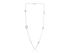 Sterling Silver CZ Necklace