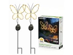 Touch Of ECO Solar Powered LED Garden Stake- Butterfly