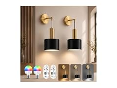Ownprit Rechargeable Wall Sconces Set