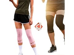 His & Hers Knee Bundle Pink & Black