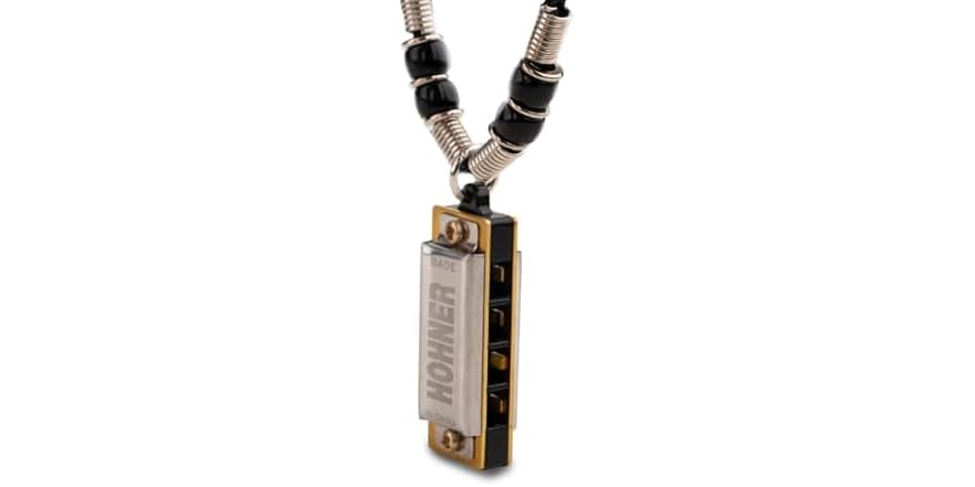 Hohner Black Harmonica