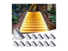 Kondras Solar Step Lights 12-Pack