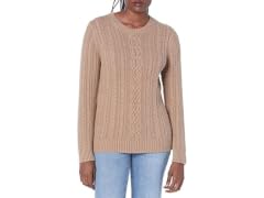 Amazon Essentials Women (L) Fisherman Sweater P2JH