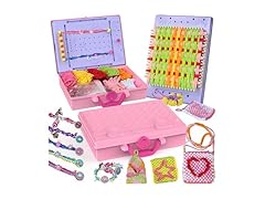 LELESUN Friendship Bracelet and Weaving Loom Kit