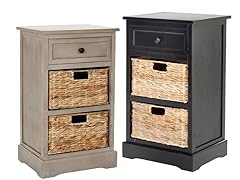 Carrie Side Storage Side Table-2 Colors