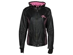 Pink Label 3 in 1 Leather Jacket