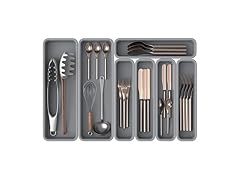 K KORKUAN Silicone Silverware Organizer