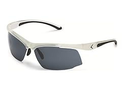 Razr Sunglasses - Shiny White/Red