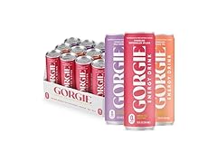 12PK GORGIE Original Variety, Sugar-Free Energy Drink