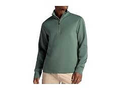 Gaiam Men (XL) Recovery Quarter-zip Duck Green