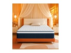 CorePillow 14 Inch Full Hybrid Mattress, Medium Firm