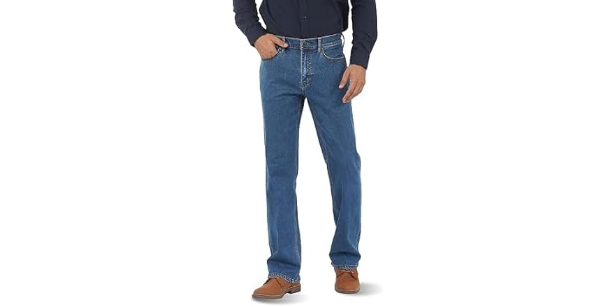 Stretchy Relaxed Fit Workwear Jeans