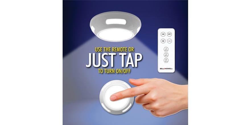 6-PK Bionic LED Puck Lights