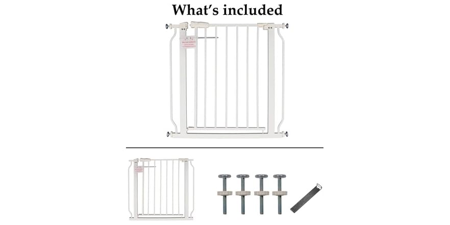 BalanceFrom Easy Walk Thru Safety Gate