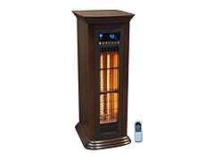 Lifepro All Season Tower Infrared Heater Brown