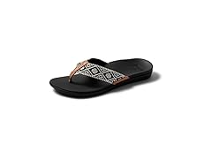 Reef Ortho Woven Womens Flip Flop, 10