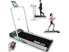 Bluefin Task 2.0 2-in-1 Desk Treadmill