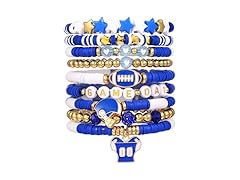 YWOYWO 9pcs Football Bracelets