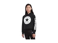Converse Girls Cropped Foil Hoodie