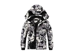 Ohsnmaksl  (10-12) Waterproof Ski Jacket Fleece