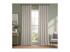 HPD Half Price Drapes - Faux Linen Curtains for Living Room (1 Panel)