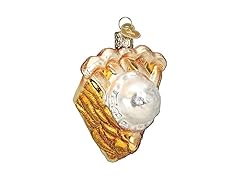 Apple Pie a la Mode Glass Blown Ornament