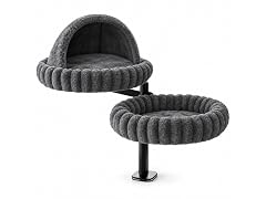 2-Tier Desk Mounted Cat Nest