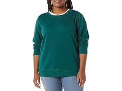 Amazon Essentials Women (XL) Sweatshirt Dark Green