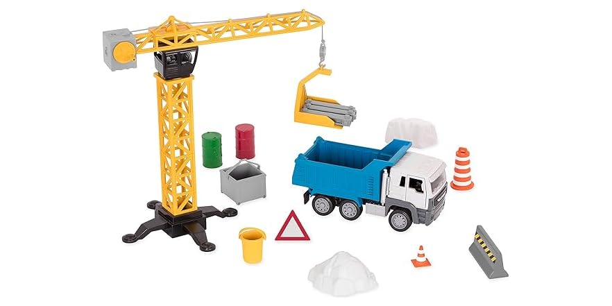 Driven by Battat, 62pc Construction Set