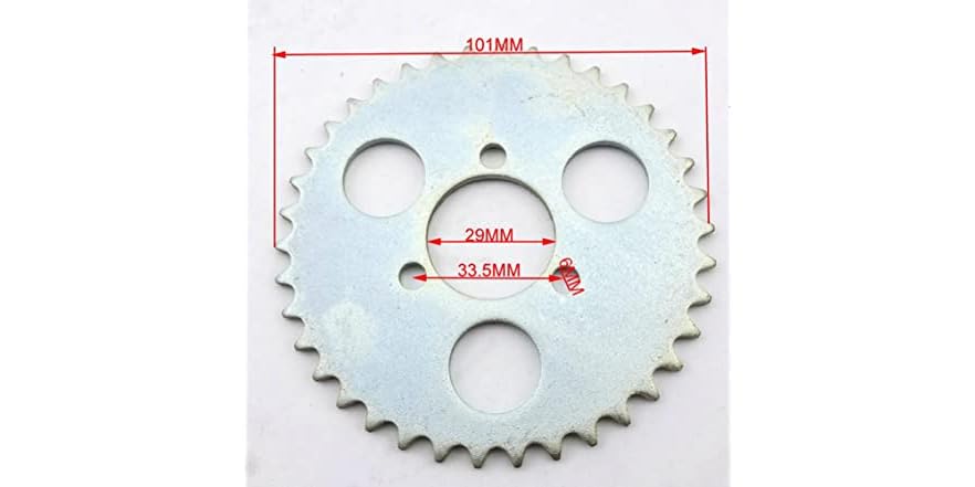 H-faster 11 Tooth T8F Chain Sprocket For Electric Scooter - Metal Gear For 1020 Motor & Similar