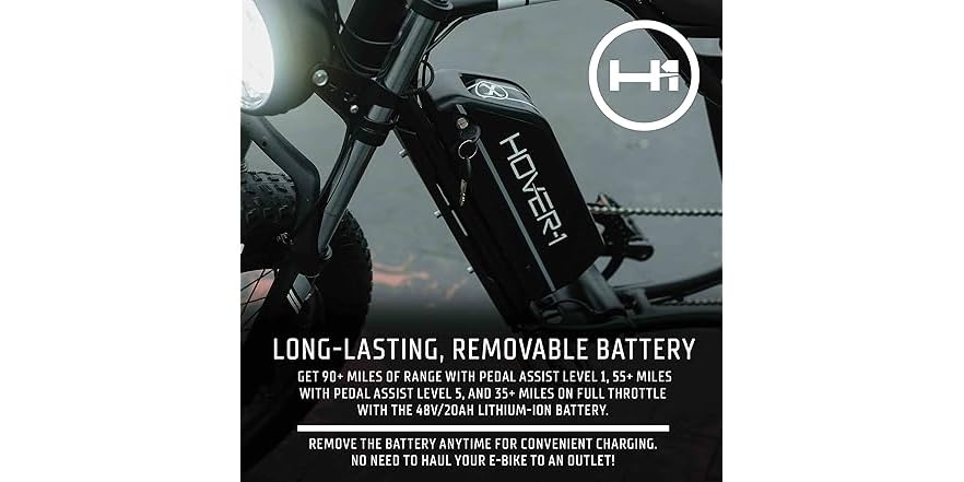 Hover-1 Pro Series Altai R500 Electric Bicycle