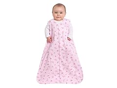 Pink Floral Print Cotton SleepSack