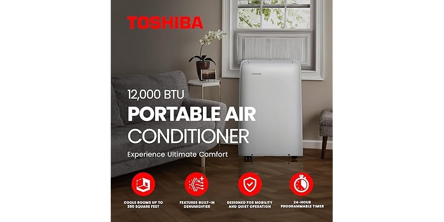 Toshiba 12000 Btu Portable Air Conditioner