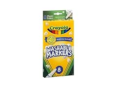 Crayola Washable Markers - 8-Per Box