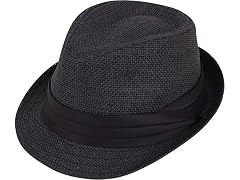 Simplicity Men (Large-X-Large) Fedora Hat Short