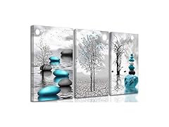 HLEOXPY 3 Pcs Zen Canvas Wall Art