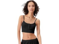 Florence By Mills Women (XXS) Cozy Crush Top Black