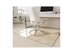 Koonmi Glass Chair Mat 30"x48"
