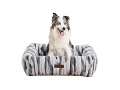 Modern Threads Ribbed Plush Two-Tone Cuddler Silver