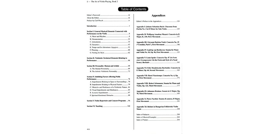 The Art of Violin Playing Book 2