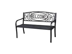 Four Seasons Courtyard Welcome Outdoor Park Bench