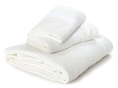 Bamboo Viscose 3-pc Towel Set - White