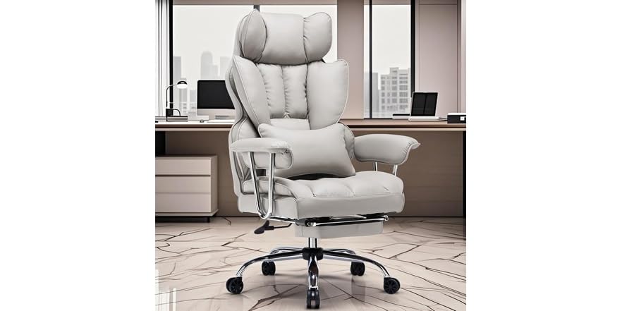 Efomao PU Leather Office Chair