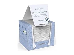 Just Clean Skin Dry Face Towels 50 Count