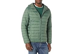 Amazon Essentials Mens Packable Hooded Puffer